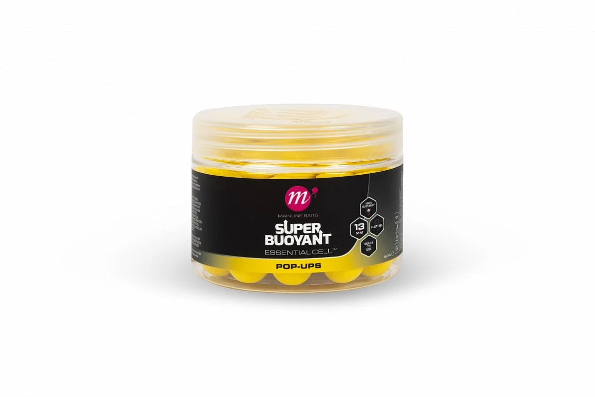 Mainline Essential Cell Super Buoyant Pop-Ups - Yellowmărimea 13mm - MPN: M21089 - EAN: 5060509817412