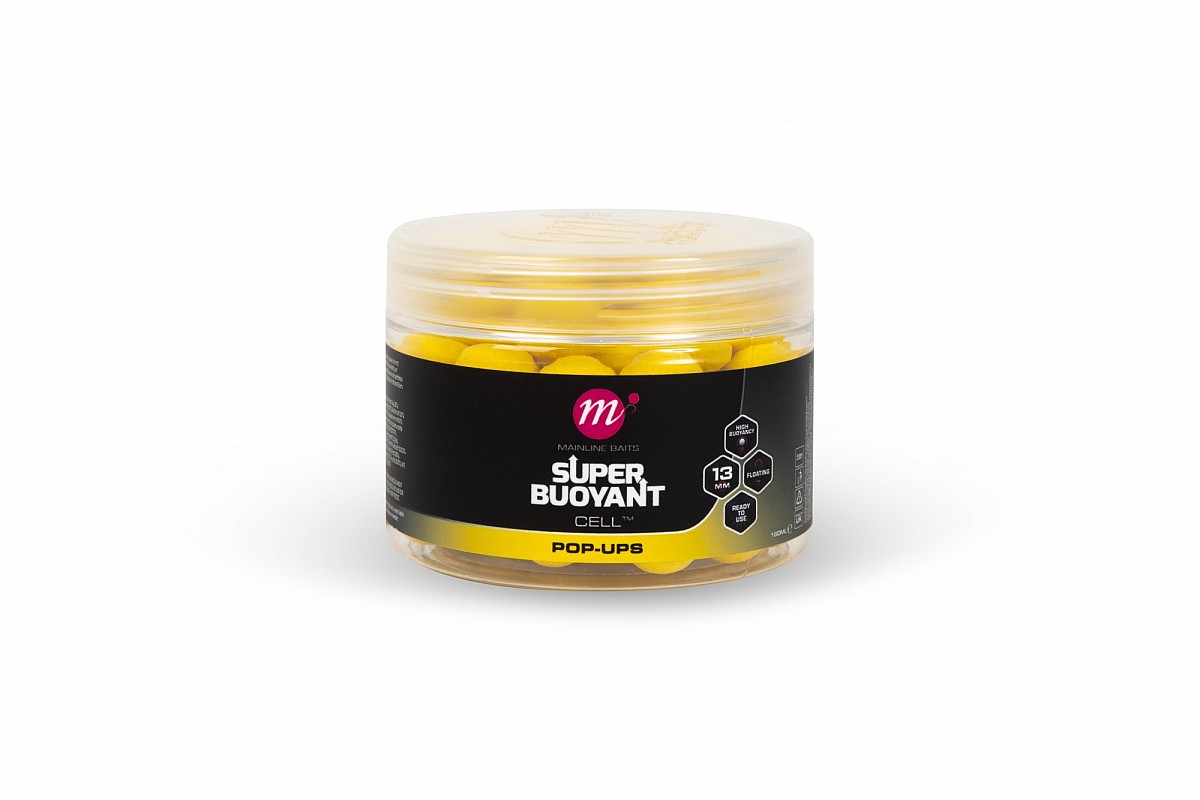 Mainline Cell Super Buoyant Pop-Ups - Yellowrozmiar 13mm - MPN: M21088 - EAN: 5060509817405