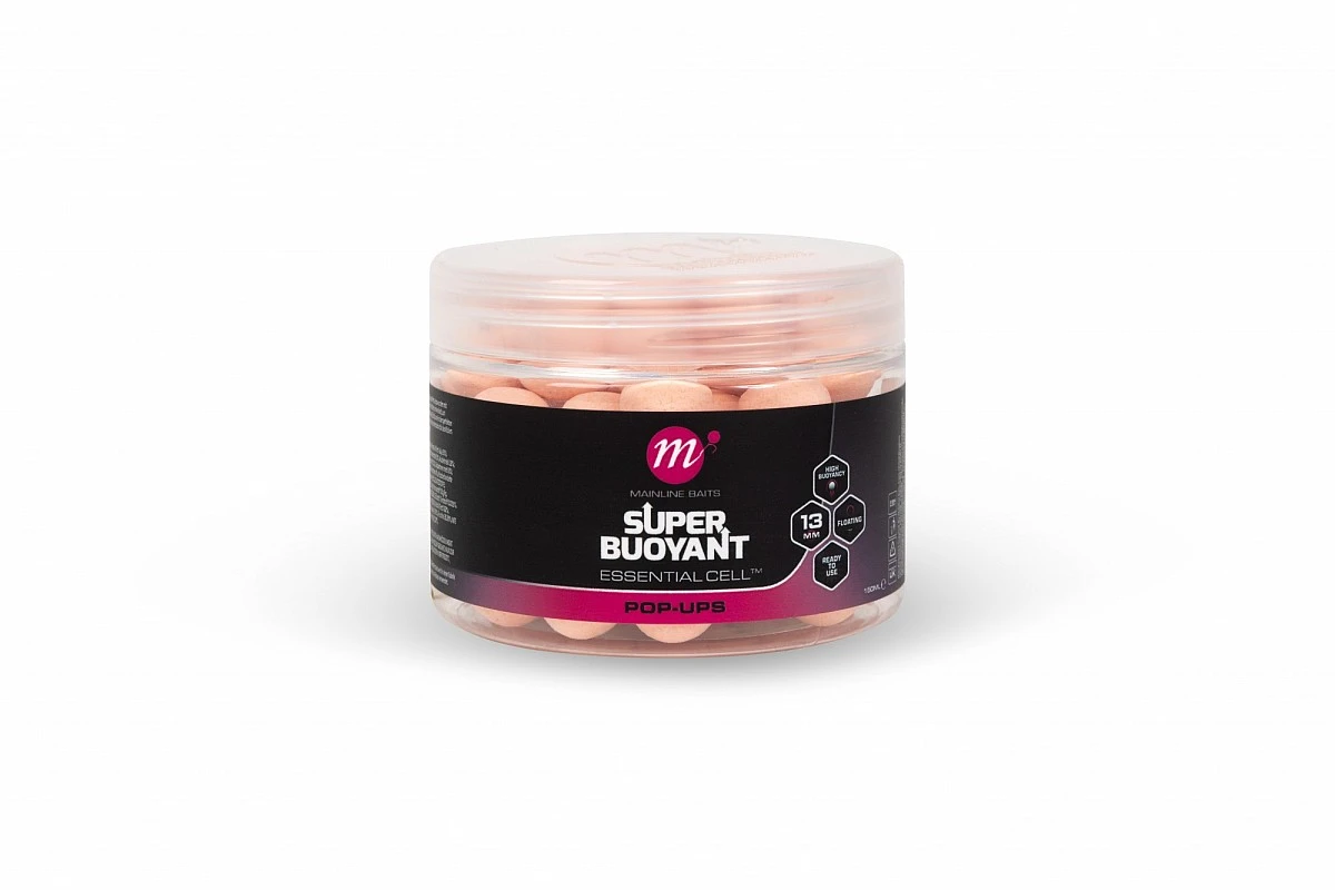 Mainline Essential Cell Super Buoyant Pop-Ups - Pinkрозмір 13mm - MPN: M21085 - EAN: 5060509817375