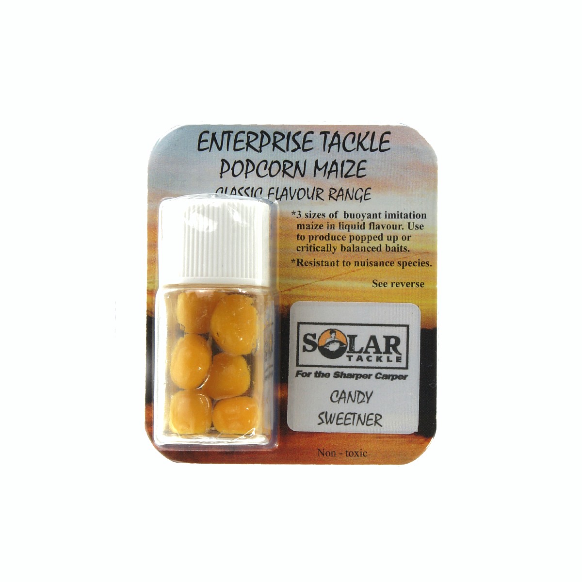 EnterpriseTackle POPUP Classic Flavour Popcorn Maizezapach candy sweetner - solar - MPN: ET27FCS - EAN: 702811670587