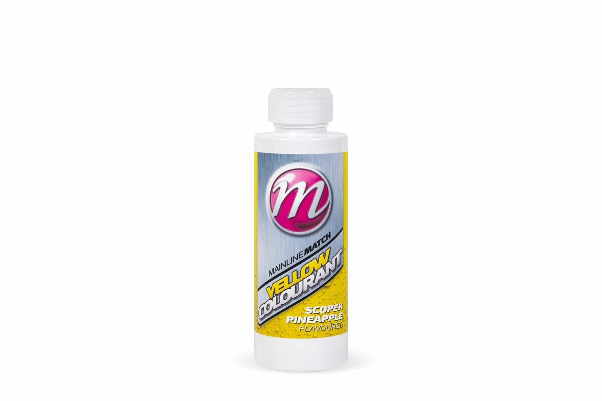 Mainline Scopex Pineapple Flavoured Colourants - Yellowopakowanie 100ml - MPN: MM4007 - EAN: 5060509817948