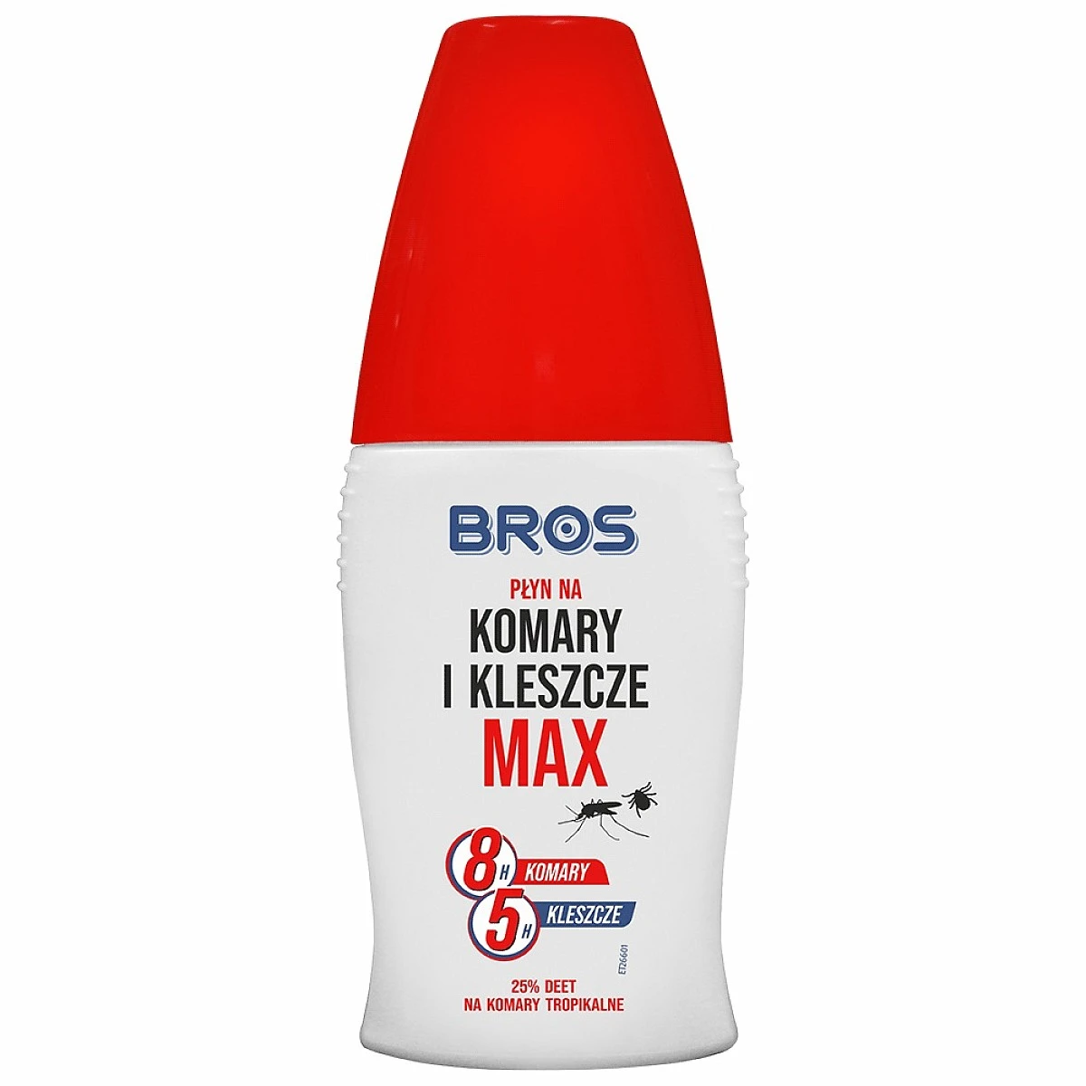 BROS - Liquido Antizanzare e Antizecche MAX (25% DEET)confezione 50ml - MPN: 377 - EAN: 5904517049215