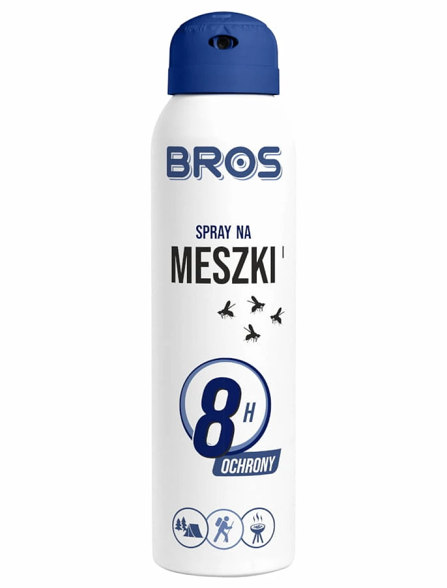 BROS - Spray împotriva țânțarilor de pădureambalaj 90ml - MPN: 022 - EAN: 5904517001756