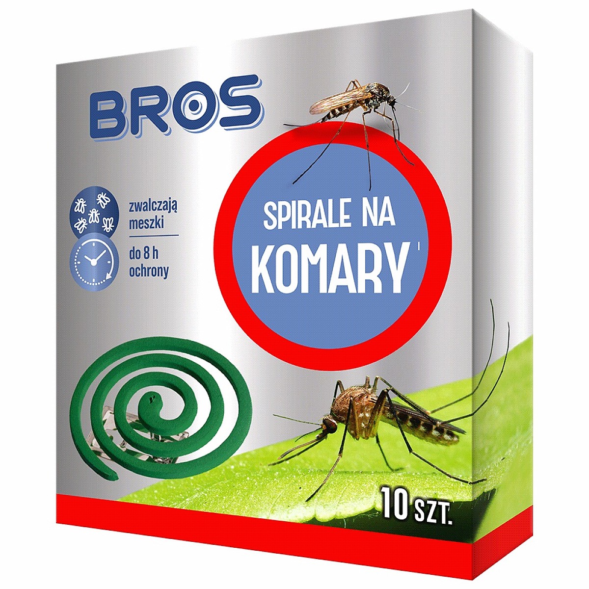 BROS - Spirale na Komaryopakowanie 10szt - MPN: 012 - EAN: 5904517001121