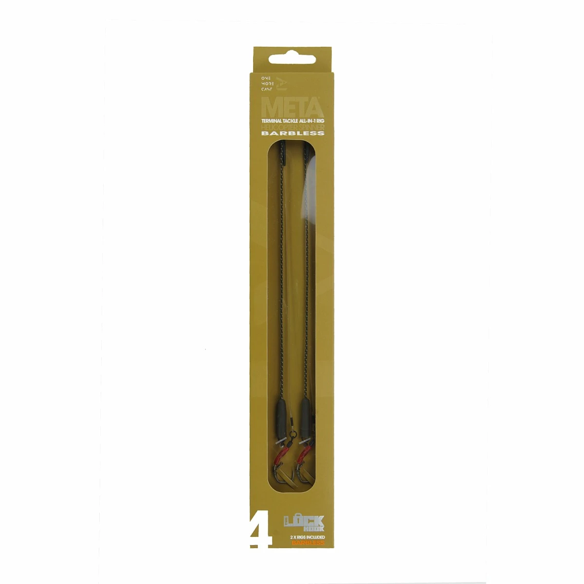 One More Cast Blend Leadcore Helicopter Spinner - Lock Hook Barblessmărimea 4 - MPN: OMCLBB3 - EAN: 5060939134288