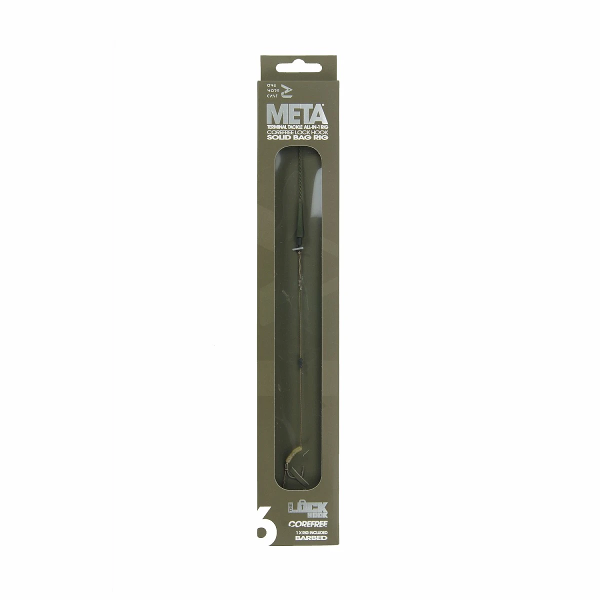 One More Cast Blend Corefree Solid Bag - Lock Hook BarbedGröße 6 - MPN: OMCCB4 - EAN: 5060939134370