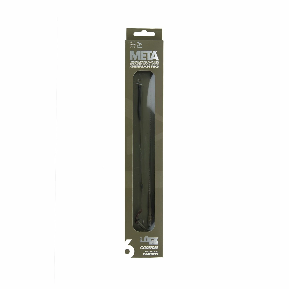One More Cast Blend Corefee German Rig - Lock Hook Barbedmărimea 6 - MPN: OMCCB2 - EAN: 5060939134332