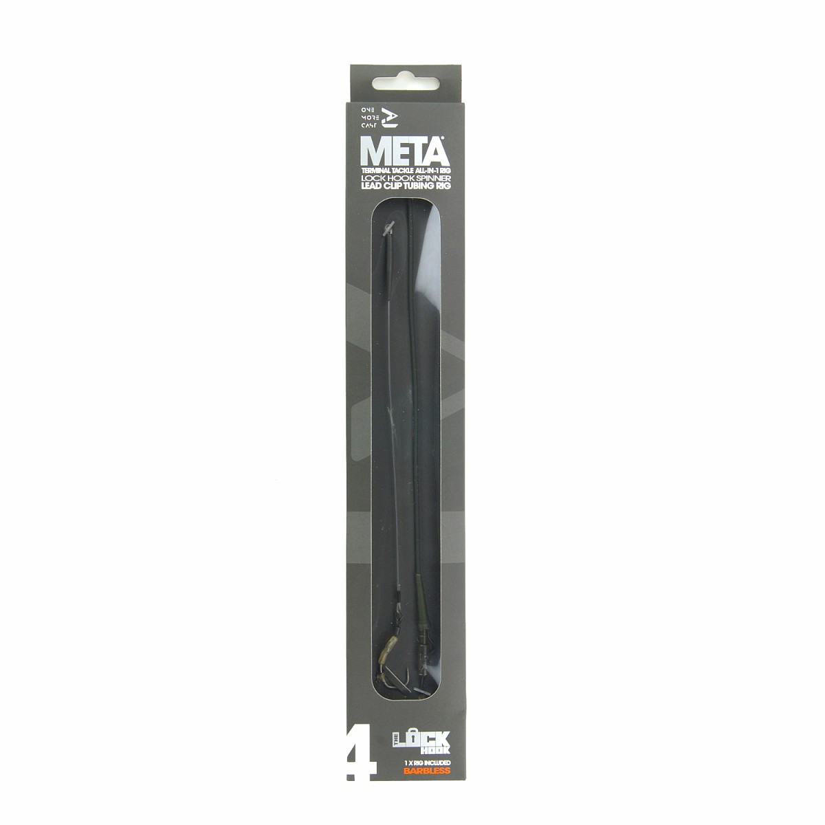 One More Cast Blend Tubing Spinner Rig - Lock Hook Barblessrozmiar 4 - MPN: OMCTBB3 - EAN: 5060939134165