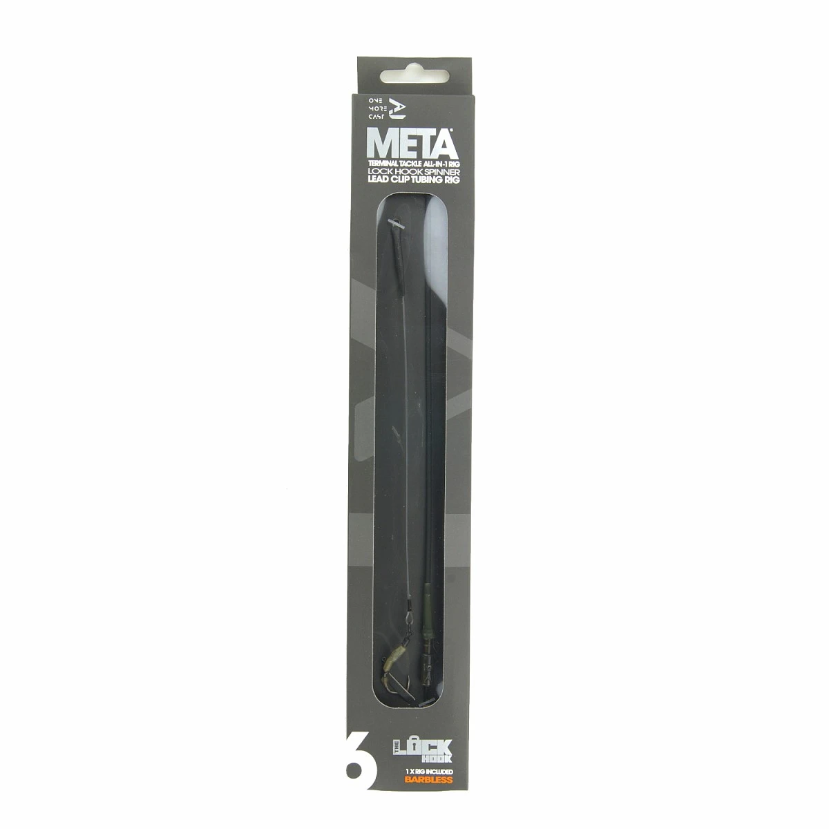 One More Cast Blend Tubing Spinner Rig - Lock Hook Barblessmărimea 6 - MPN: OMCTBB4 - EAN: 5060939134172