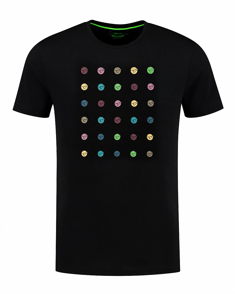 Korda DOT T-Shirt - Black Lsize L - MPN: KCL855 - EAN: 5060929027675