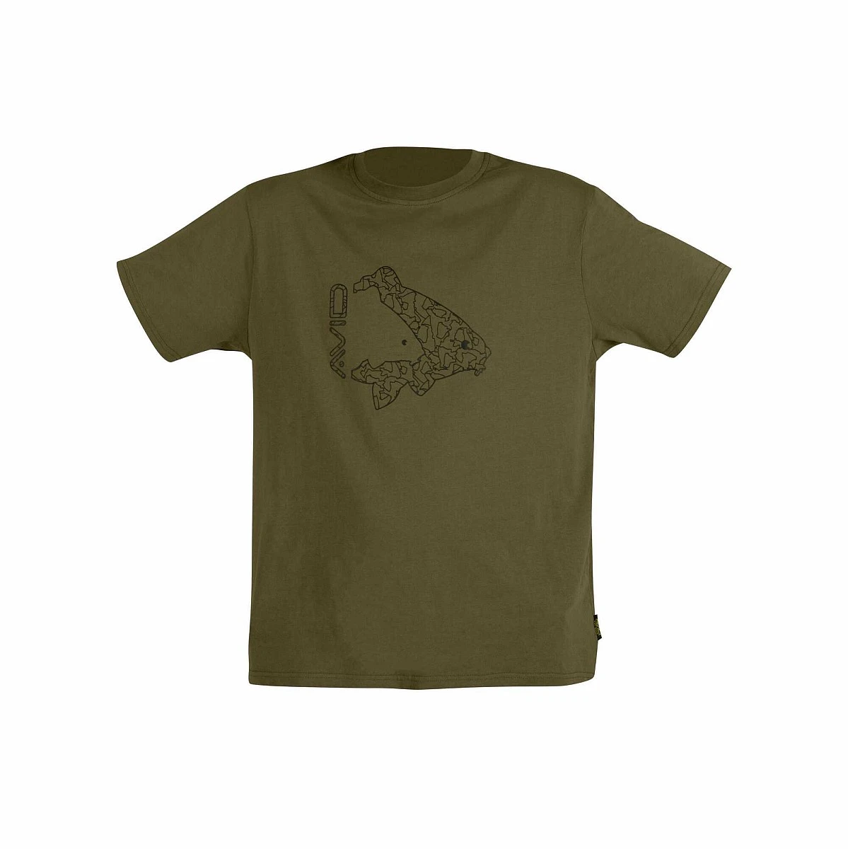 Avid Carp Icon T-Shirt - Khaki Mmisurare M - MPN: A0620320 - EAN: 5056317747751
