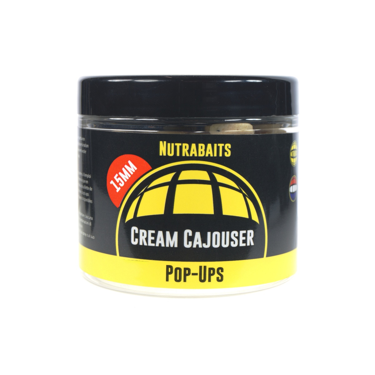 Nutrabaits Cream Cajouser Pop Ups 15mm rozmiar