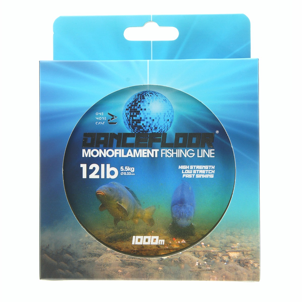 One More Cast Dancefloor Monośrednica 0.33mm (12lb) / 1000m - MPN: OMCDF33 - EAN: 5060939133878