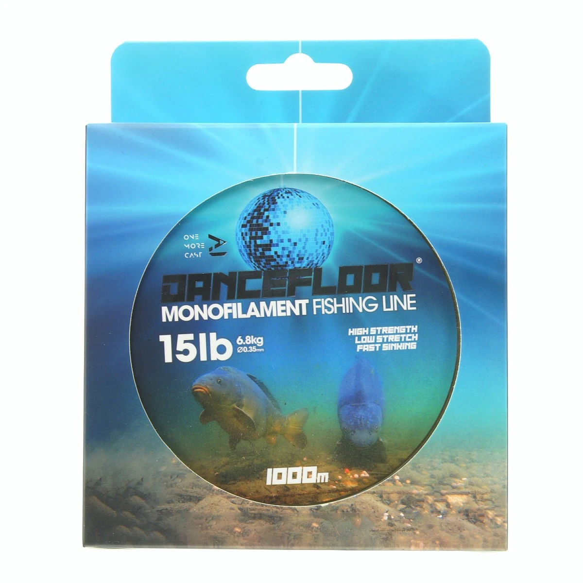 One More Cast Dancefloor Monodiametru 0.35mm (15lb) / 1000m - MPN: OMCDF35 - EAN: 5060939133885
