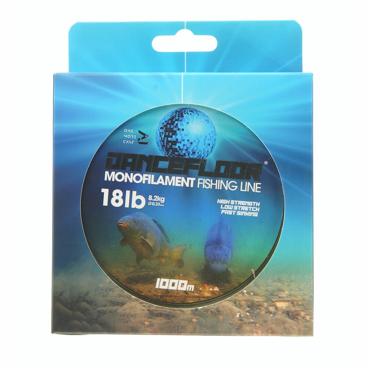 One More Cast Dancefloor Monośrednica 0.37mm (18lb) / 1000m - MPN: OMCDF37 - EAN: 5060939133892