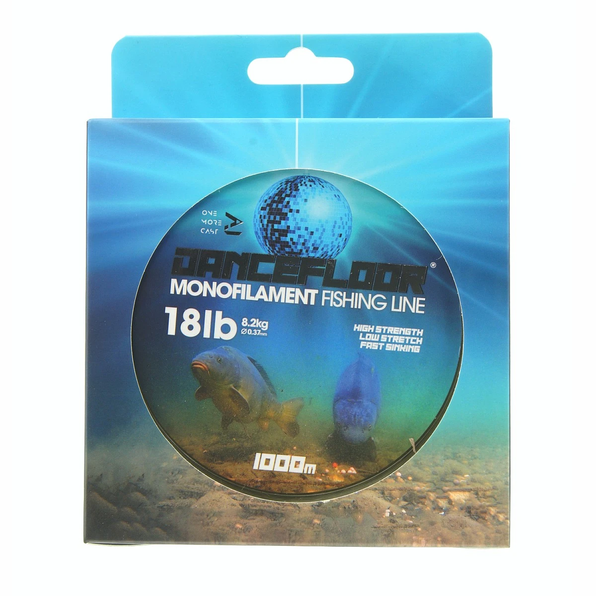 One More Cast Dancefloor Monodiametru 0.37mm (18lb) / 1000m - MPN: OMCDF37 - EAN: 5060939133892