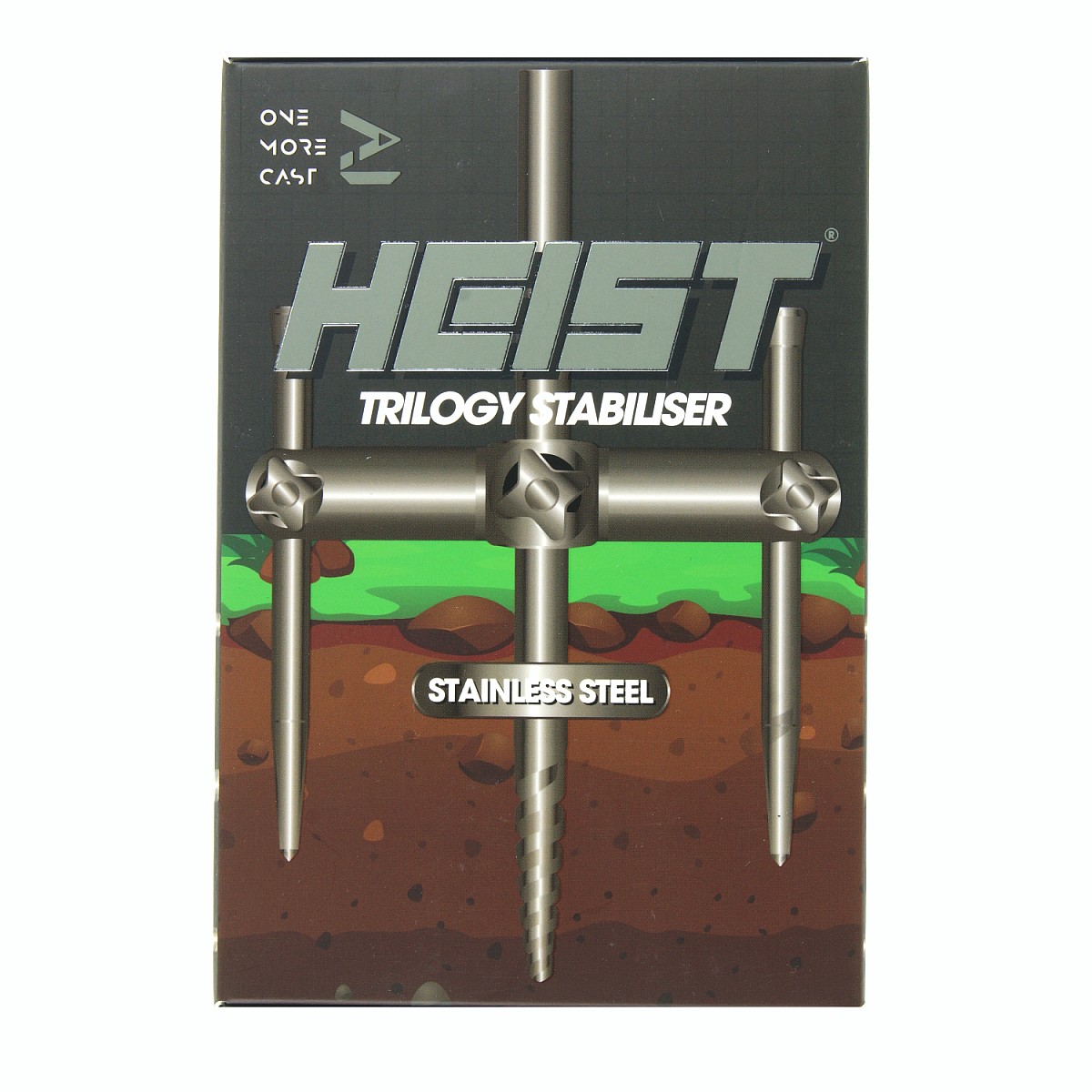 One More Cast Heist Stabiliser Stainless Steel - MPN: OMCHSSTA - EAN: 5060939134080