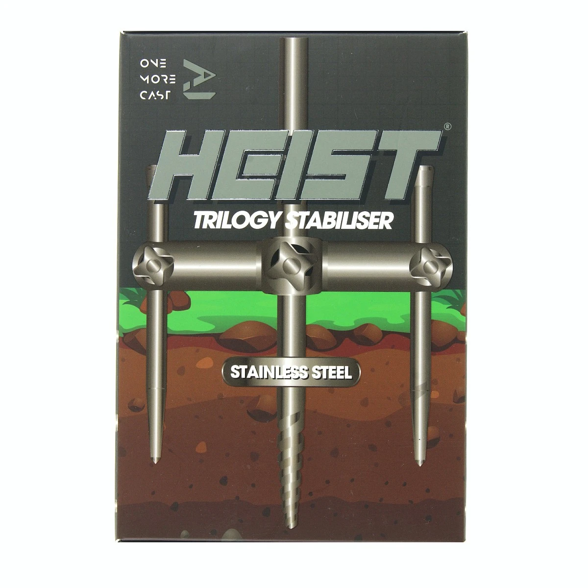 One More Cast Heist Stabiliser Stainless Steel - MPN: OMCHSSTA - EAN: 5060939134080
