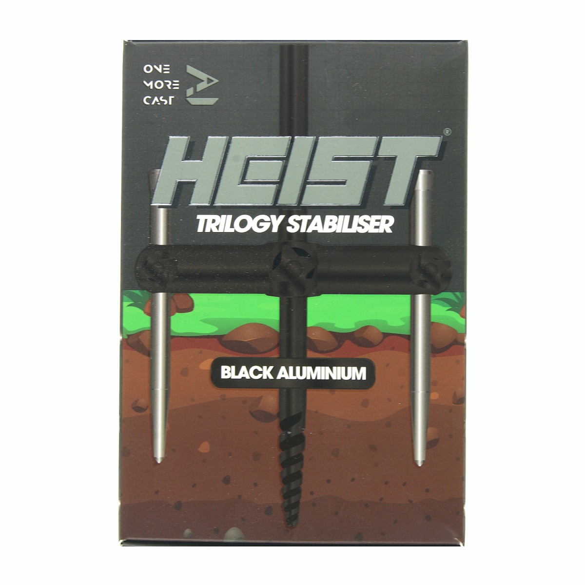 One More Cast Heist Stabiliser Black Aluminium - MPN: OMCHBASTA - EAN: 5060939134097