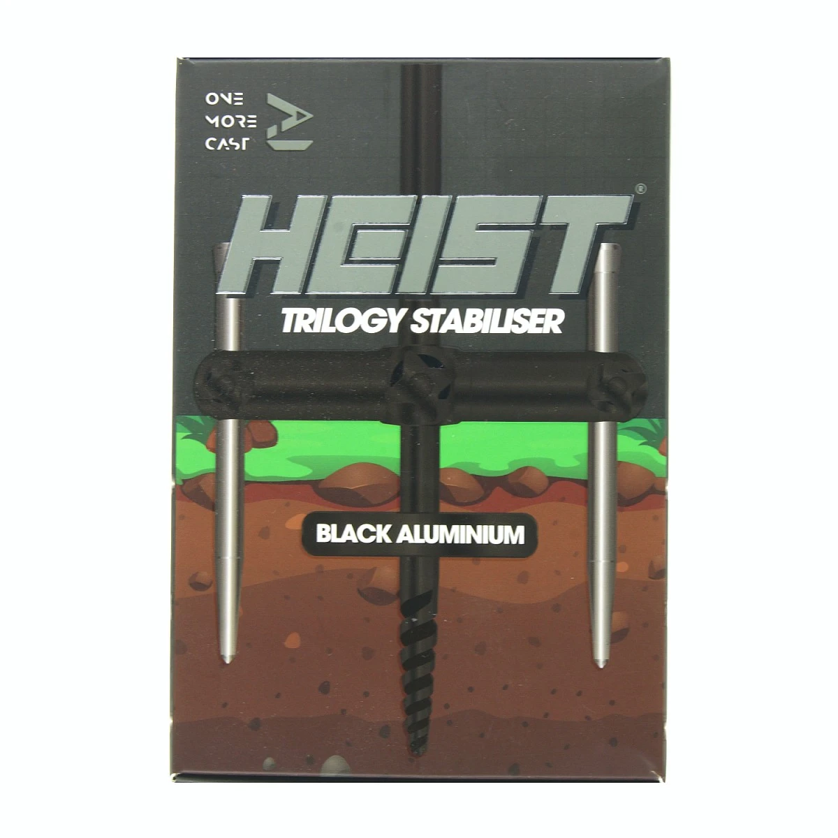 One More Cast Heist Stabiliser Black Aluminium - MPN: OMCHBASTA - EAN: 5060939134097