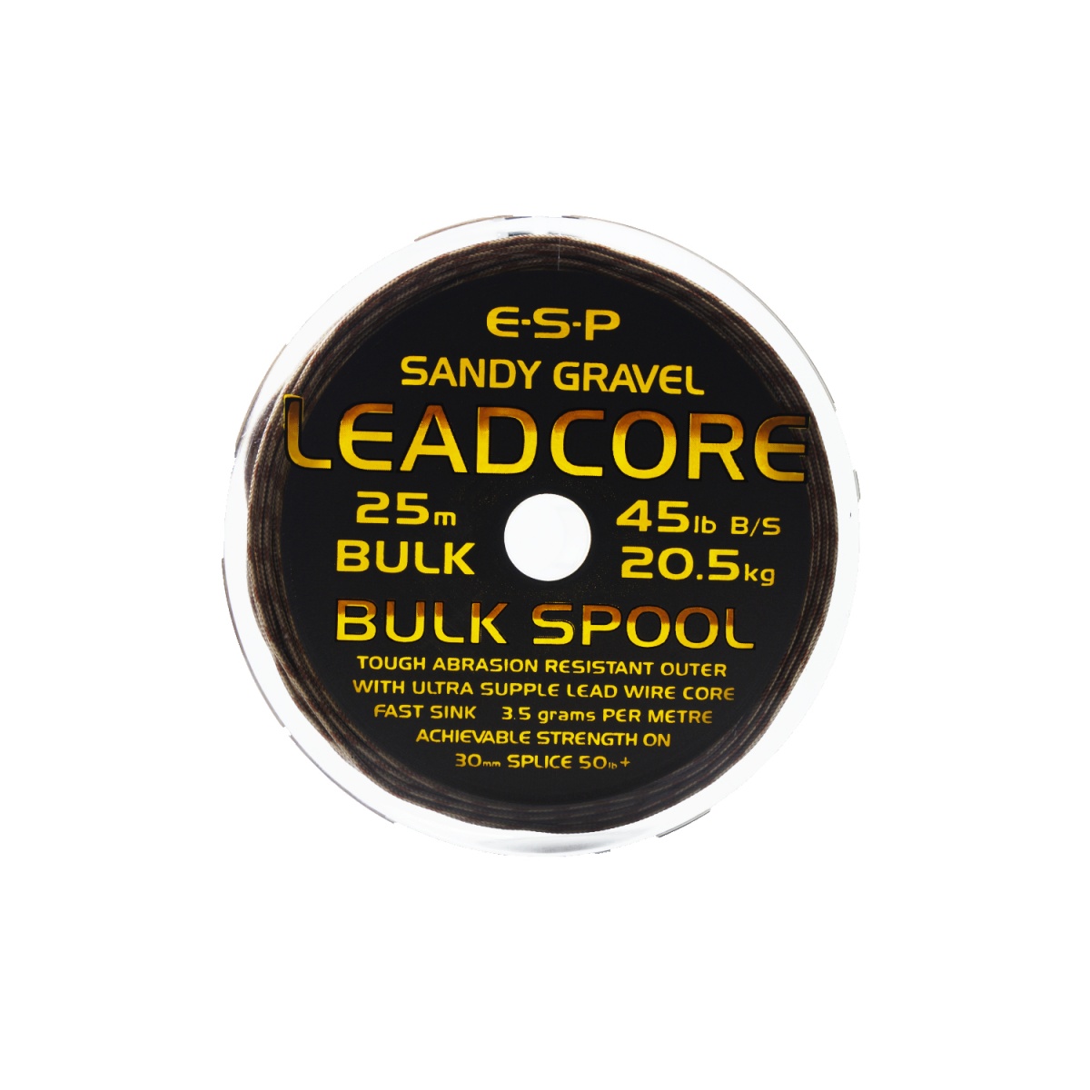 ESP LeadCore 45lbrodzaj piaskowy / 25m - MPN: ELLC045BS - EAN: 5055394203730