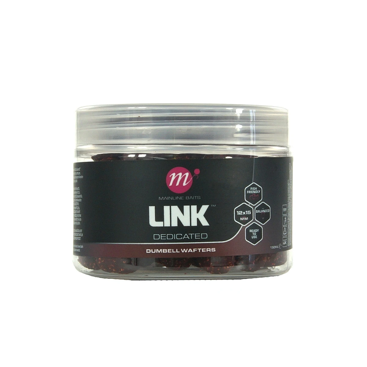 Mainline Link Dumbell Waftersmărimea 12x15mm - MPN: M21098 - EAN: 5060509818051