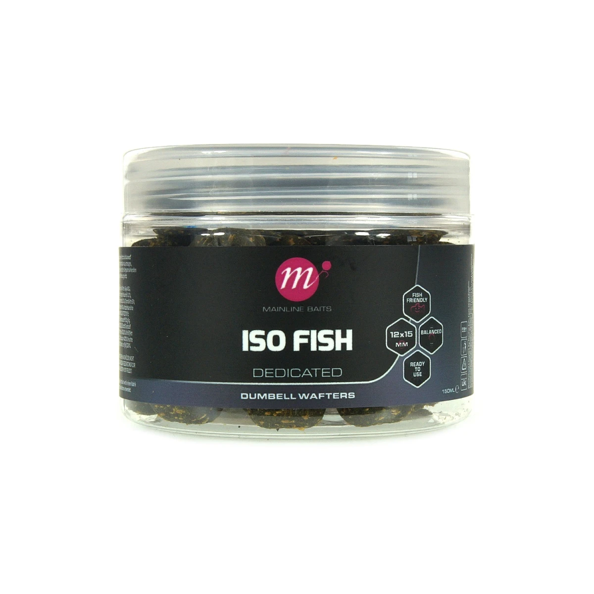 Mainline ISO Fish Dumbell Waftersрозмір 12x15mm - MPN: M21099 - EAN: 5060509818068