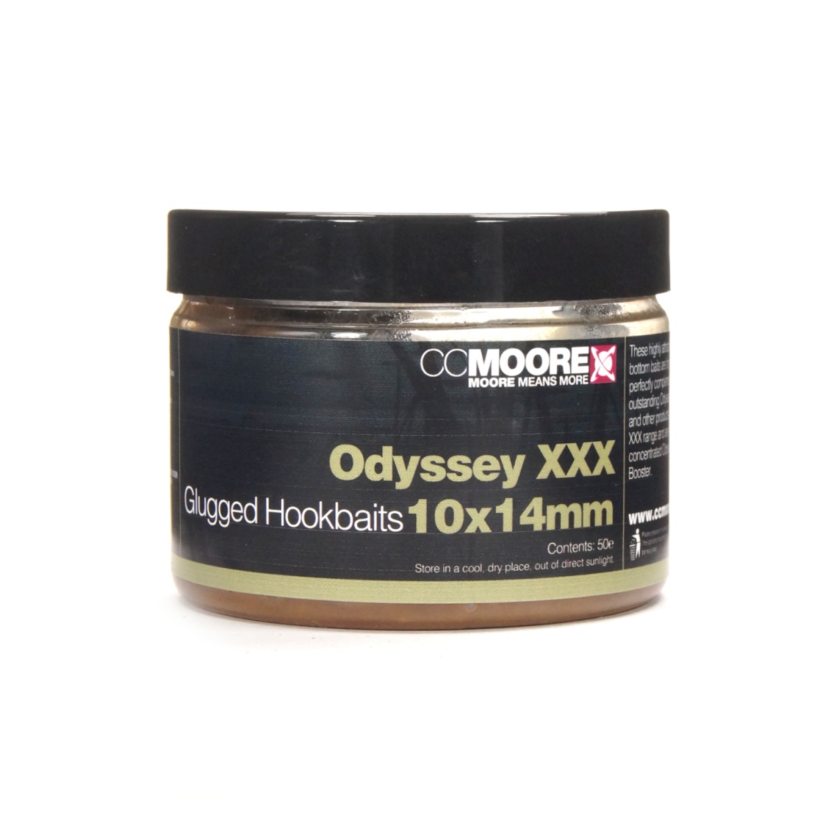 CCMOORE Glugged Hookbaits Odyssey XXX 10 x 14 mm rozmiar