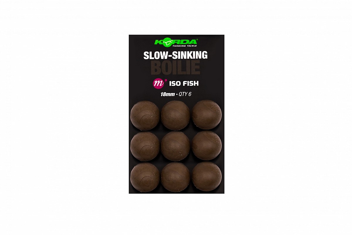 Korda Slow Sinking Boilie ISO Fishrozmiar 18 mm - MPN: KPB56 - EAN: 5060929027774