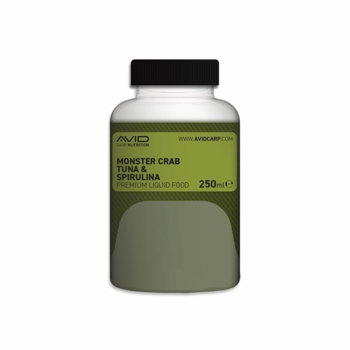 Avid Carp Monster Crab, Tuna & Spirulina Liquid Foodambalaj 250ml - MPN: A0650010 - EAN: 5056317759426