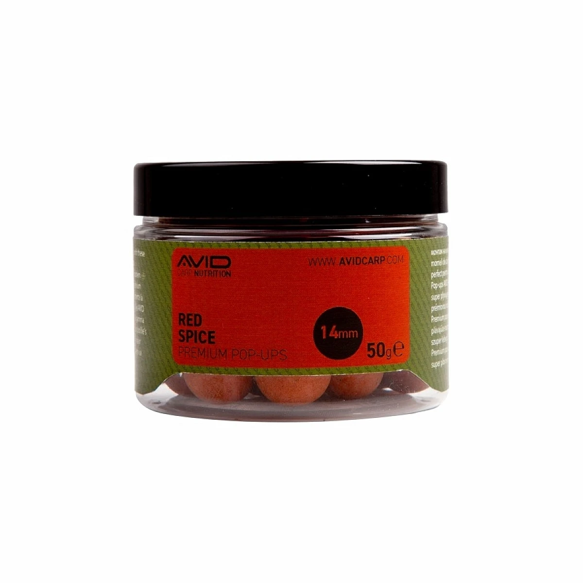 Avid Carp Red Spice Pop-Upsdiametru 14mm - MPN: A0650013 - EAN: 5056317759488