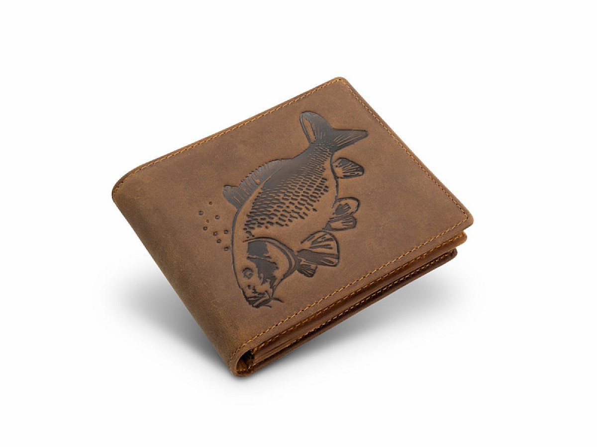 Delphin Leather wallet CARP Classic - MPN: 101004831 - EAN: 8586018520355