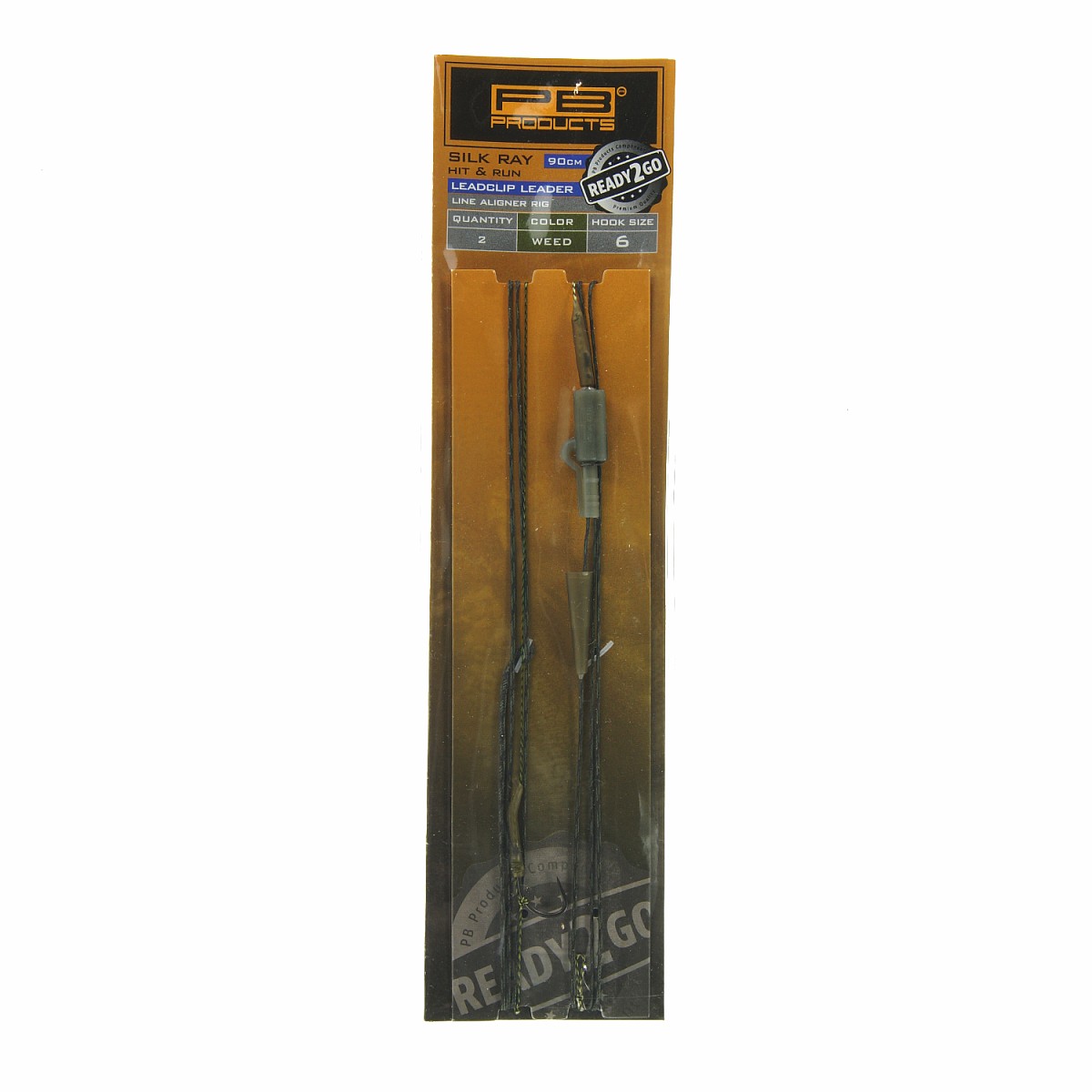 PB R2G Clip SR Leader 90/ Line Aligner Rig - Weedrozmiar 6 - MPN: 30102 - EAN: 8717524301026