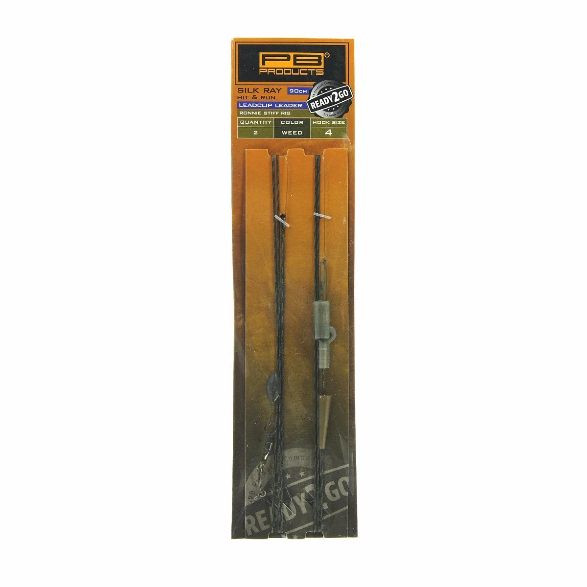 PB R2G SR Clip Leader 90/ Ronnie Hinged Stiff - Weedmărimea 4 - MPN: 30141 - EAN: 8717524301415
