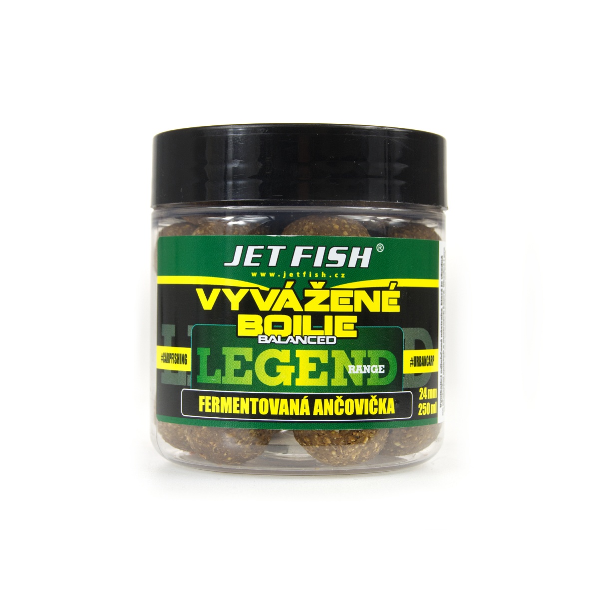 Jetfish Legend Balanced Boilies Anchovy - KRÓTKA DATA WAŻNOŚCIrozmiar 24mm - EAN: 200000090821