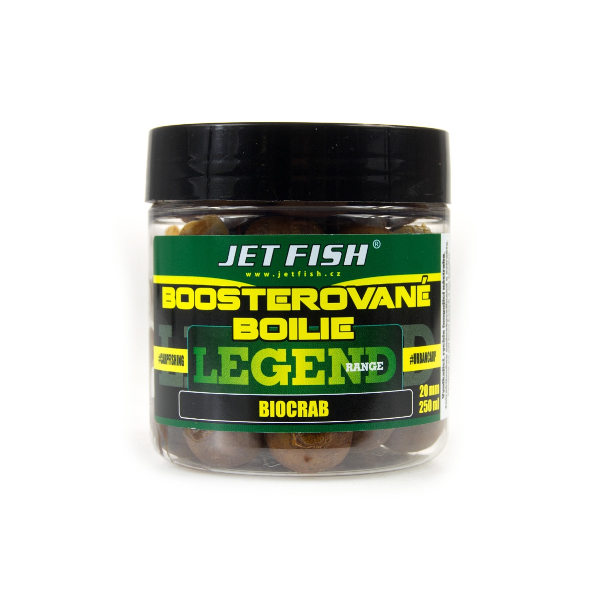 Jetfish Legend Boosted Boilies Biocrab - KRÓTKA DATA WAŻNOŚCI rozmiar 24mm - EAN: 200000090951
