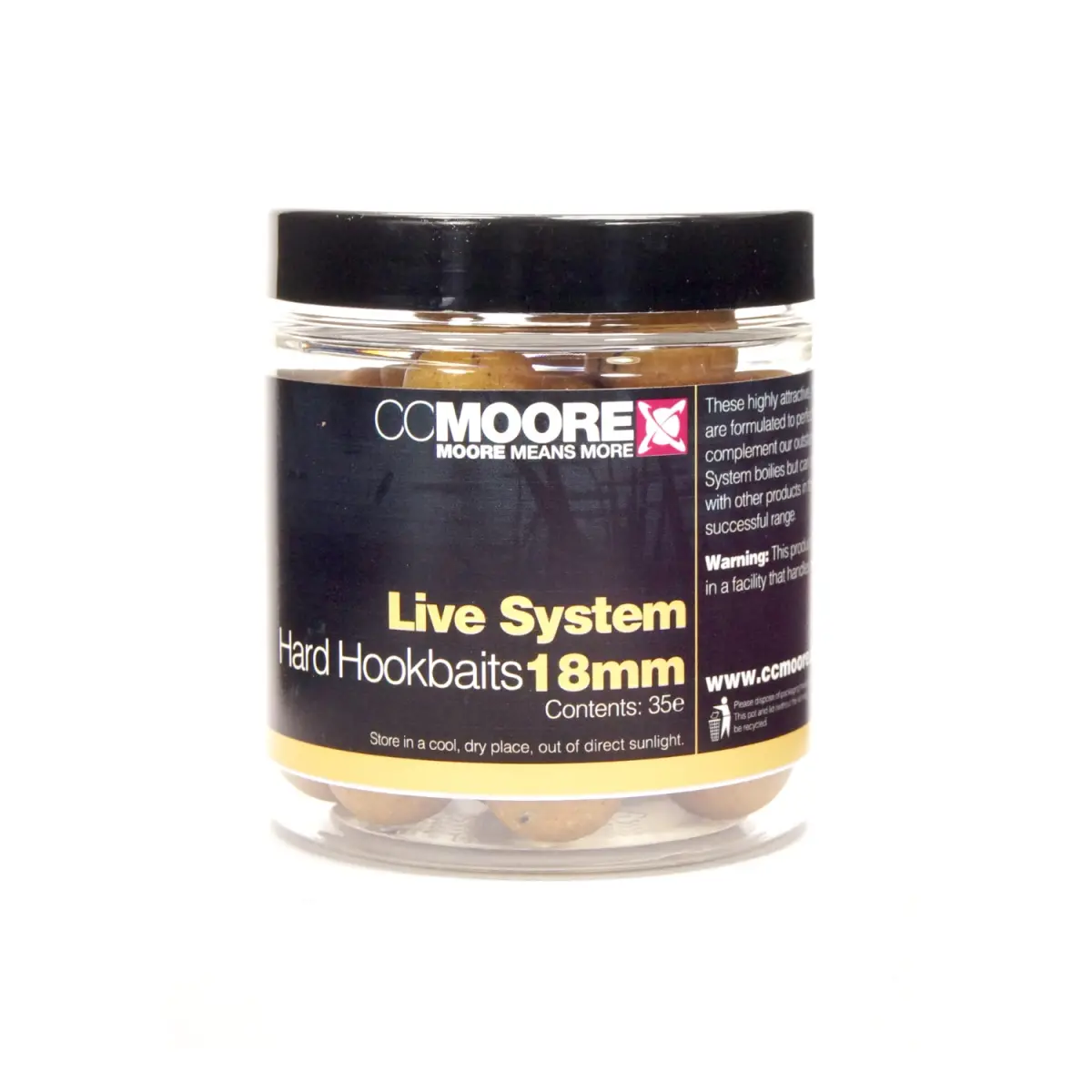 CcMoore Hard Hookbaits - Live Systemsize 18 mm - MPN: 92802 - EAN: 634158436178