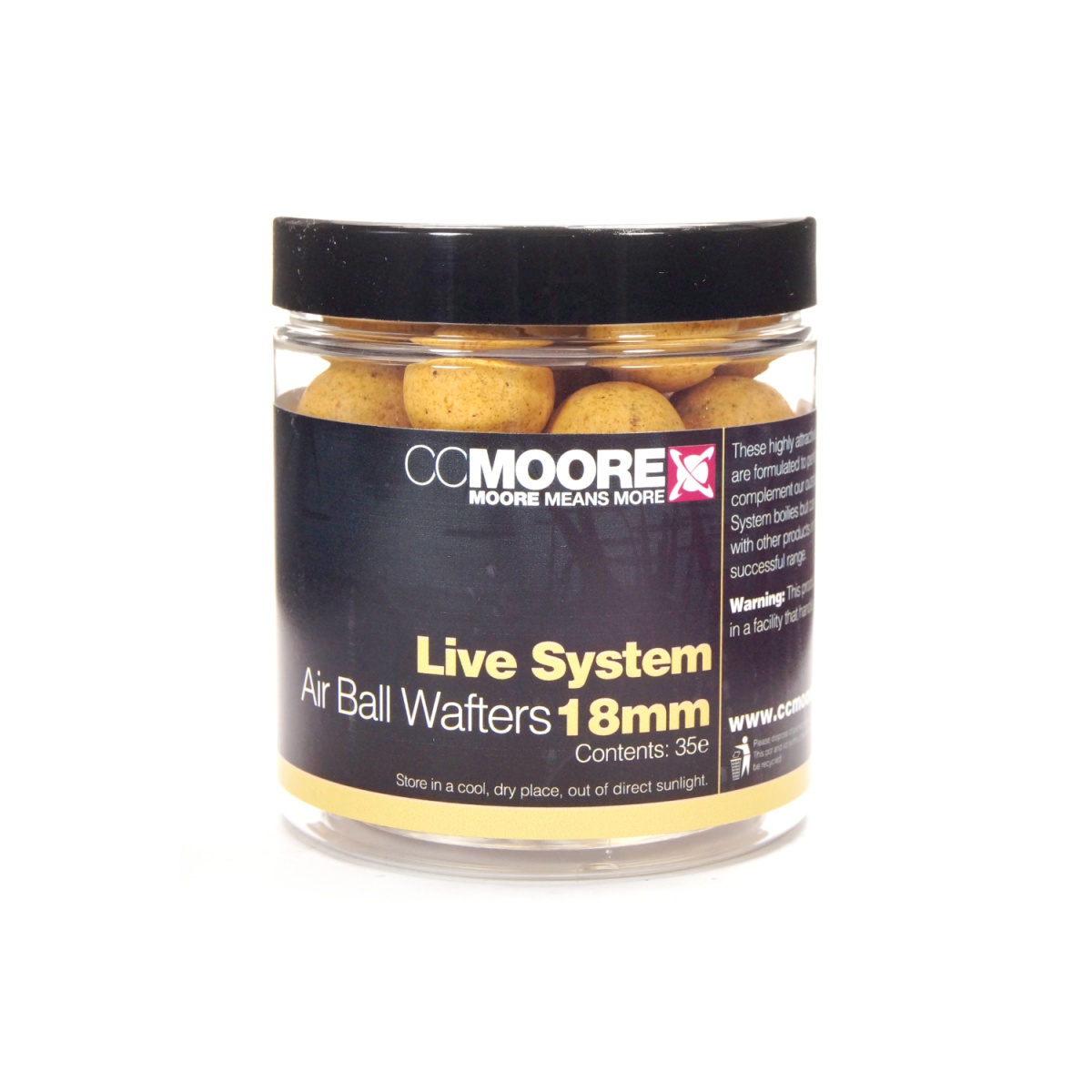 NEW CcMoore Live System Air Ball Wafters 18 mm rozmiar