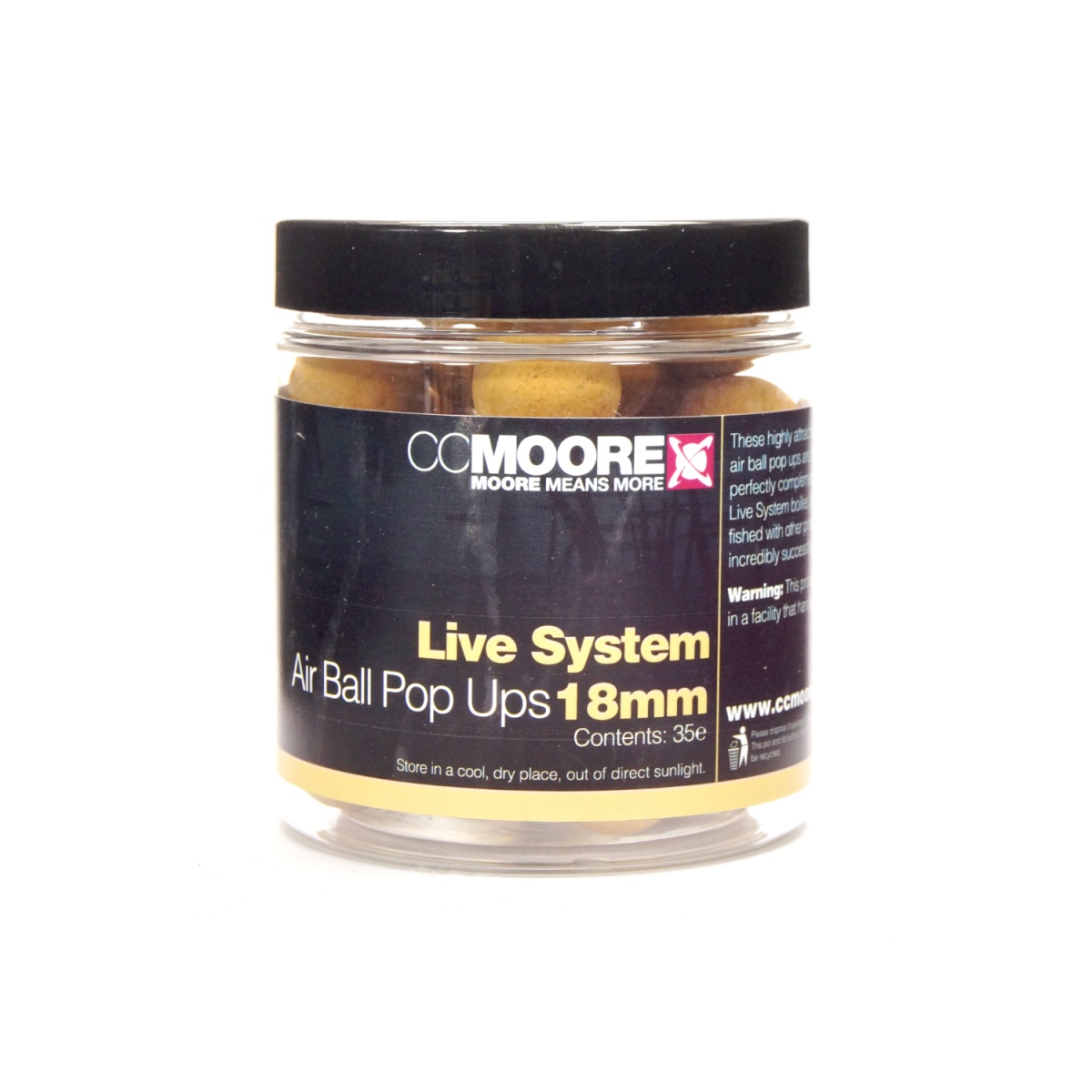 CcMoore Air Ball Pop-Ups - LIVE SYSTEM rozmiar 18 mm - MPN: 90006 - EAN: 634158436086