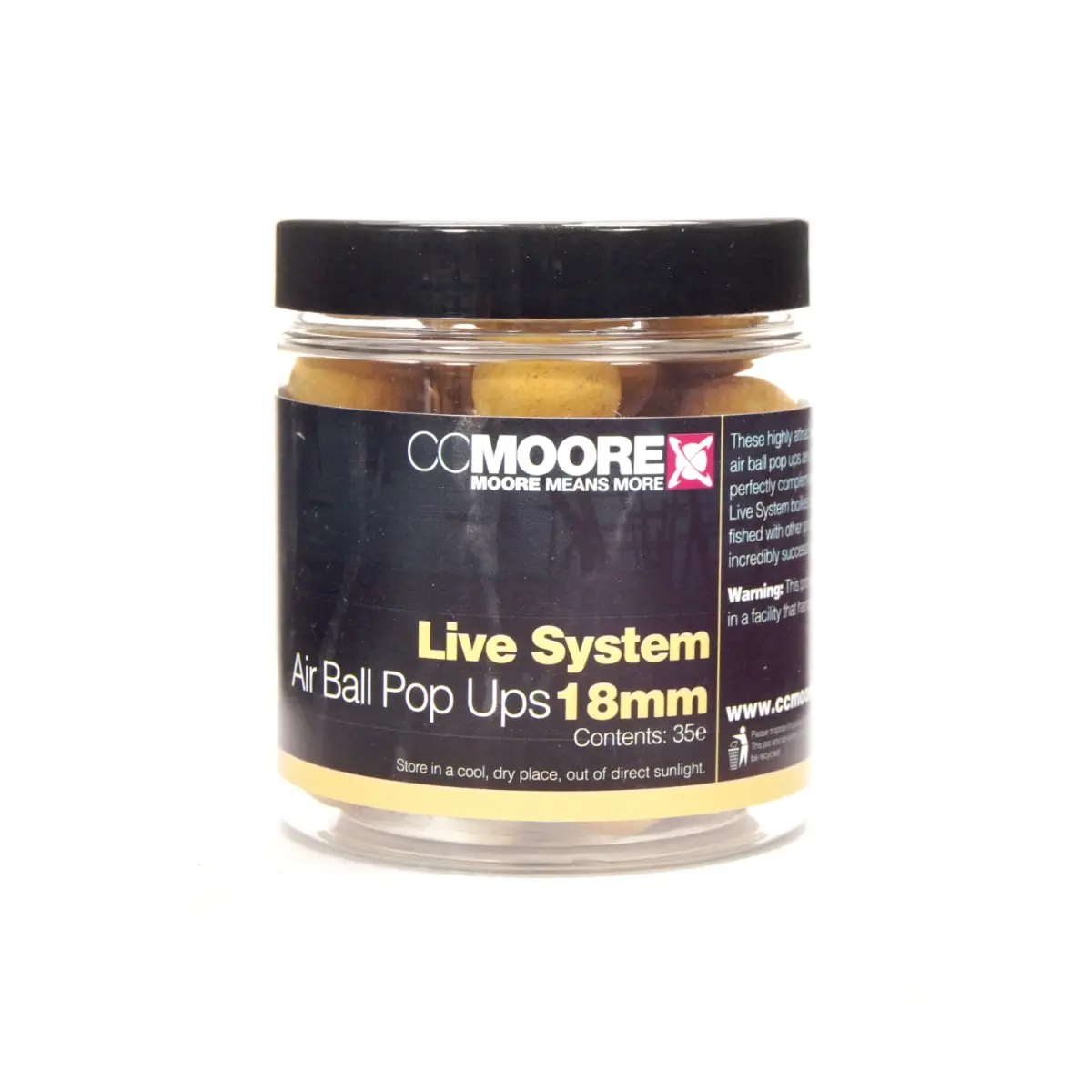 CcMoore Air Ball Pop-Ups - LIVE SYSTEM mărimea 18 mm - MPN: 90006 - EAN: 634158436086