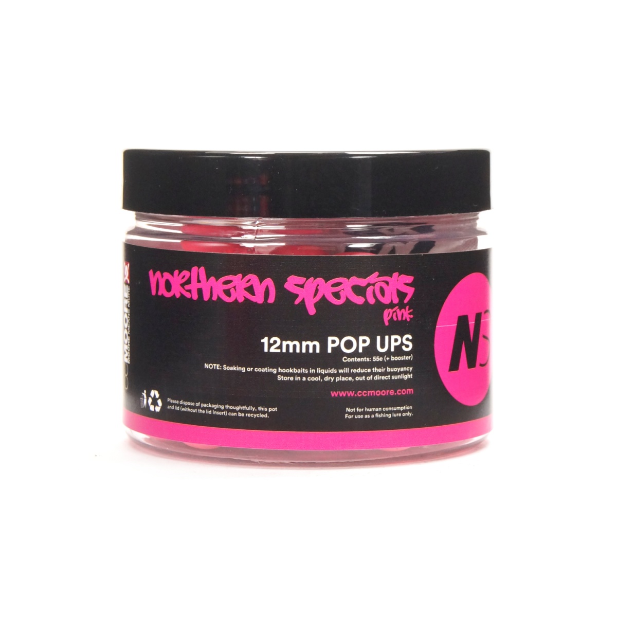 CcMoore Northern Special NS1 Pink Pop Ups 12 mm rozmiar