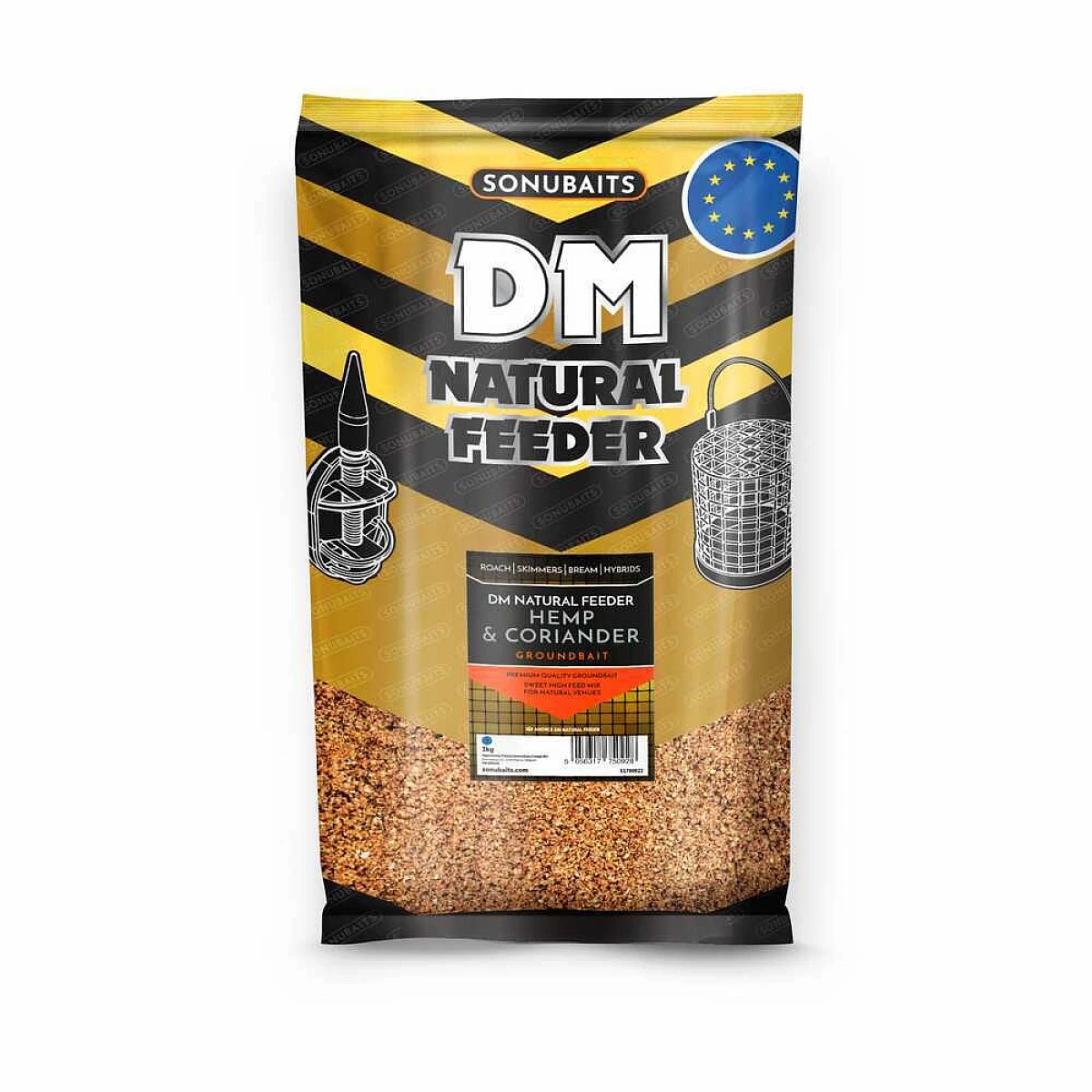 Sonubaits DM Natural Feeder Hemp & Fennelambalaj 1kg - MPN: S1780023 - EAN: 5056317750935