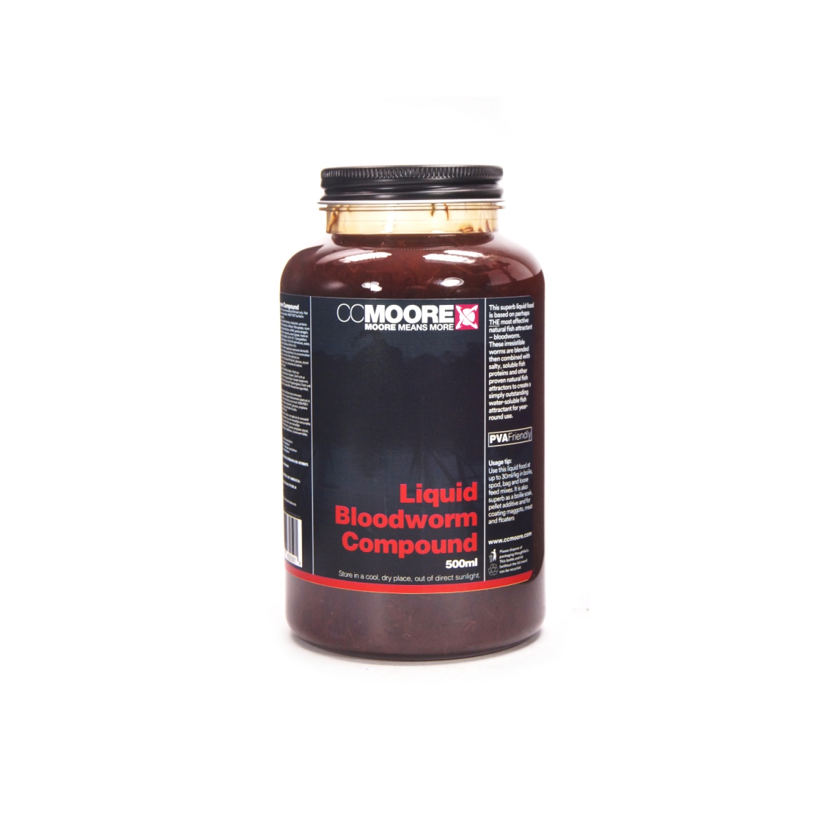 NEW CcMoore Liquid Bloodworm Extract  500 ml opakowanie