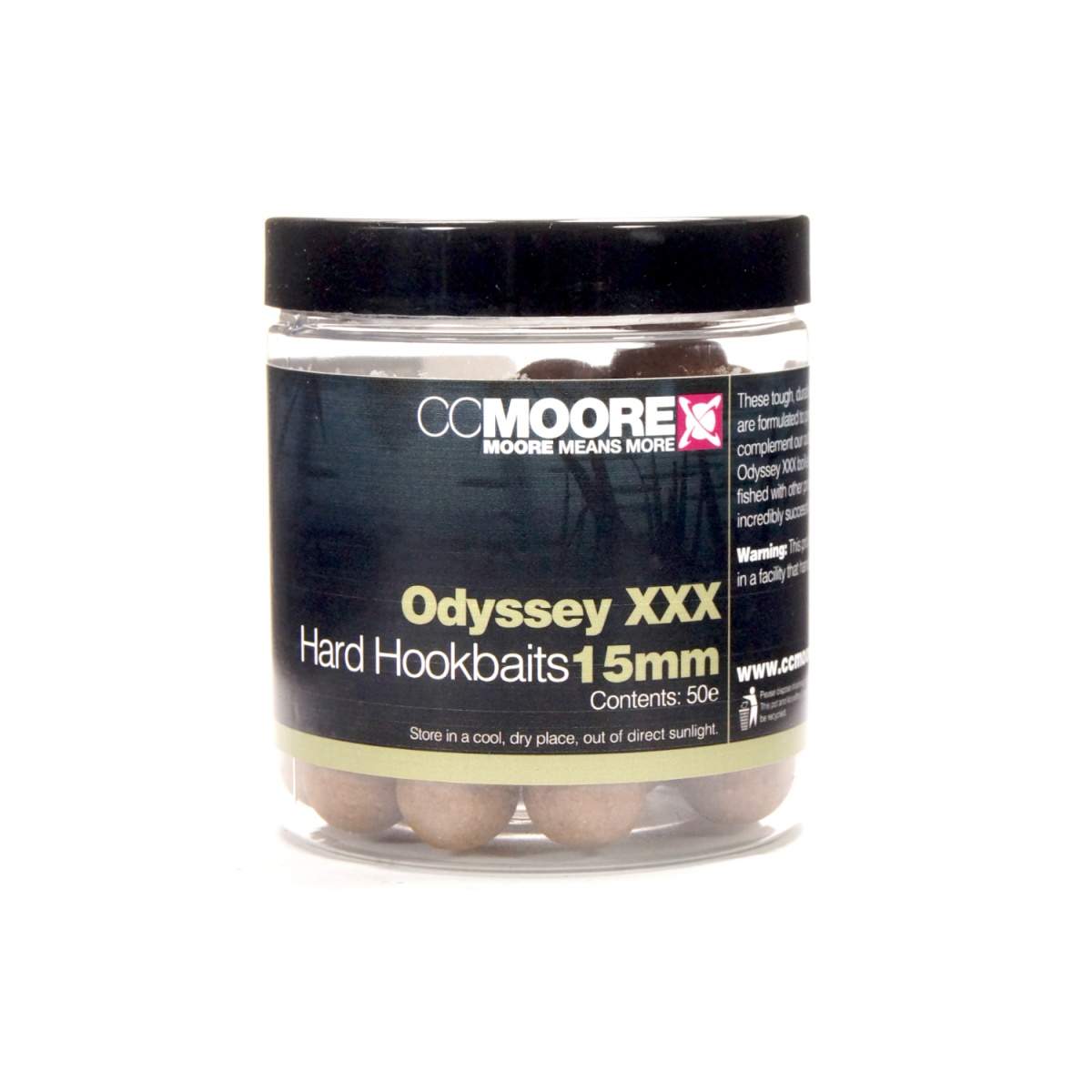 CcMoore Hard Hookbait Odyssey XXX - Kulki Proteinowe 15 mm rozmiar