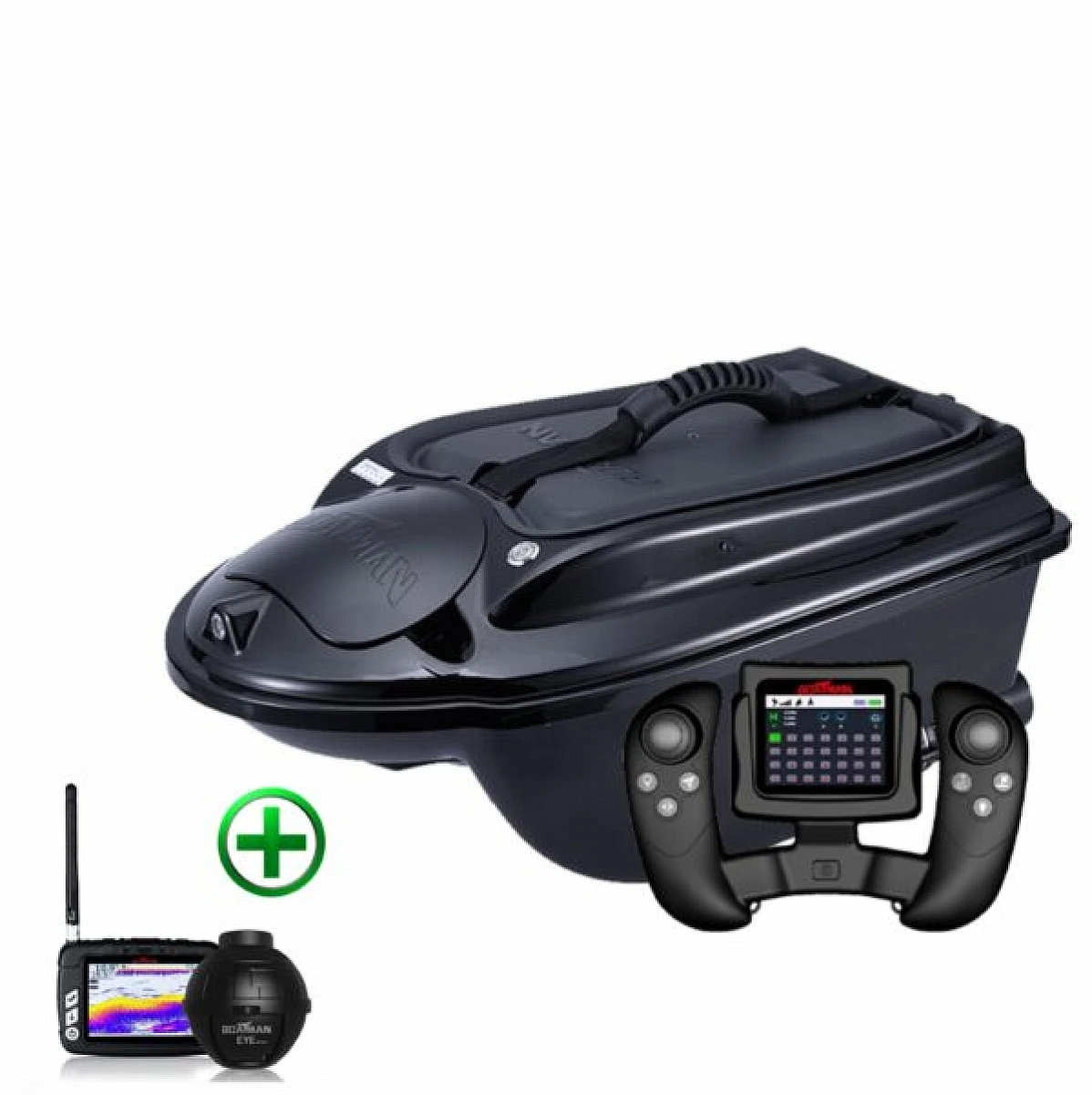Boatman Actor Plus BLACK GPS + Boatman Eye RF 100kolor Czarny - EAN: 200000092696