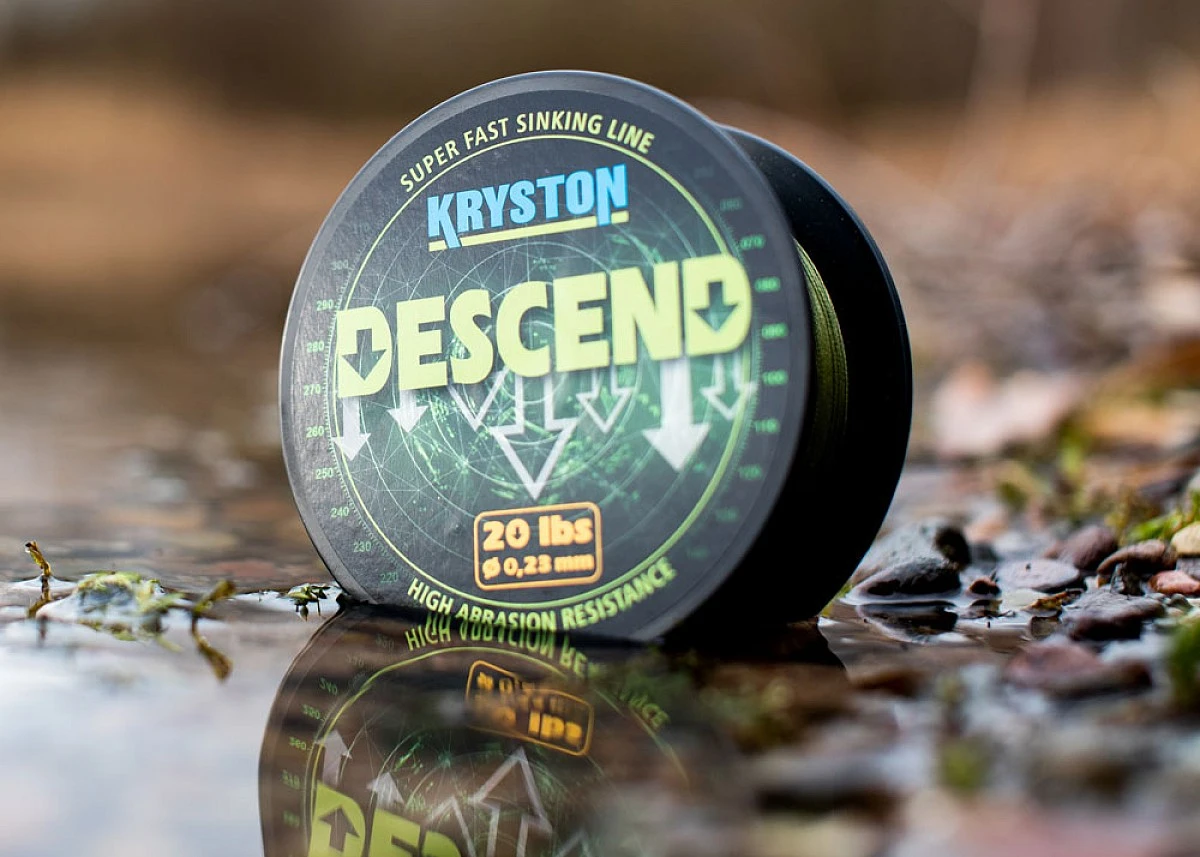 Kryston DESCEND Sinking Mainline Braid 0.23mm (20lb) / 1200mmodell 0.23mm (20lb) / 1200m - MPN: KR-DC1