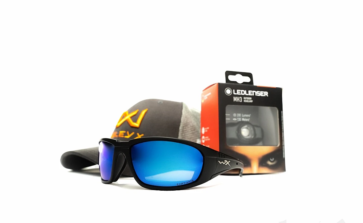 WileyX Boss Captivate Polarised Gift Box - Geschenkset - EAN: 200000094287