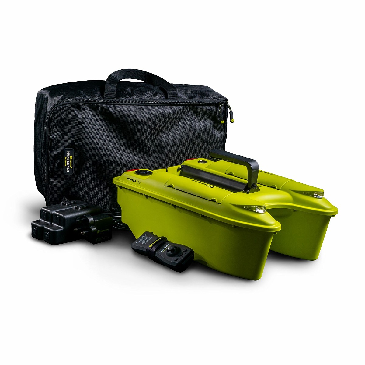 RidgeMonkey Hunter 750 Bait Boat Hi-Viz - Echo Editionkolor Hi-Viz Yellow - MPN: RM944 - EAN: 5056210639269