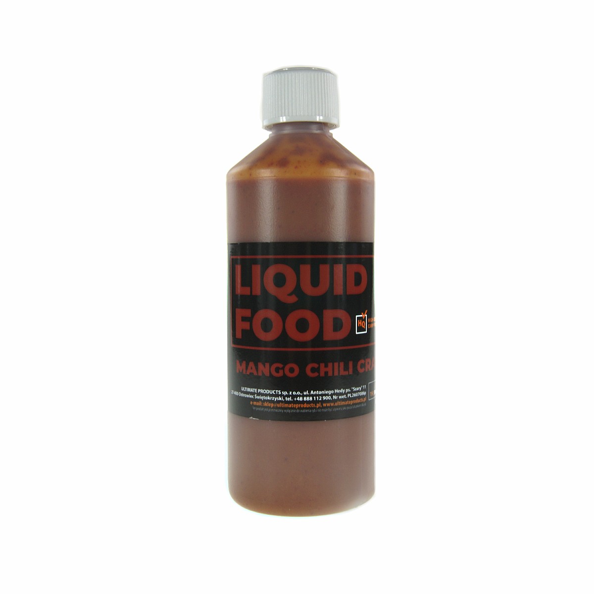 UltimateProducts Top Range Liquid Food - Mango Chili Crabopakowanie 500ml - EAN: 5903855434752