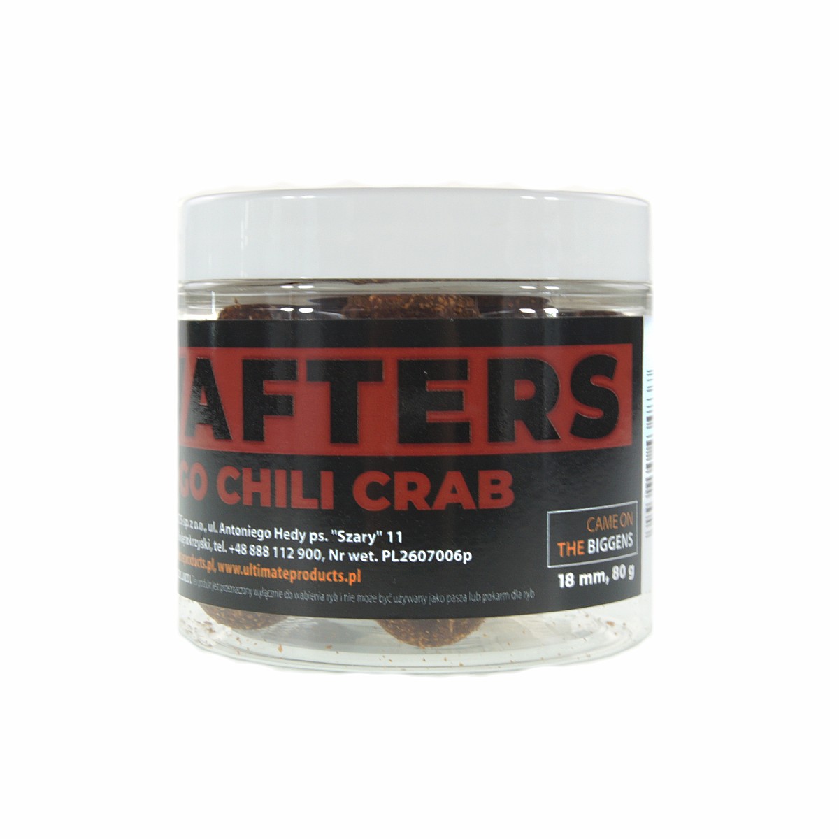 UltimateProducts Top Range Wafters - Mango Chili Crabrozmiar 18 mm - EAN: 5903855434837